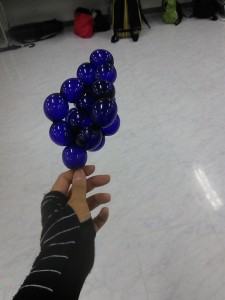 ちびっ子に譲る気ゼロ