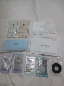 アメニティ。なんと豪華な！